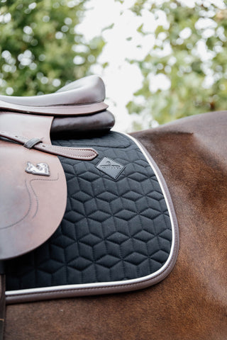 Skin Friendly Saddle Pad Black