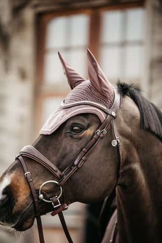 Wellington Fliegenhaube Samt Helllila
