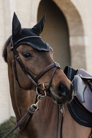 Wellington Oornet Glitter Stone Zwart