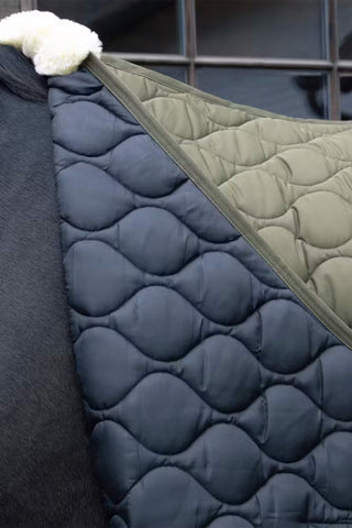 Stalldecke 160g Wave Dunkelgrün