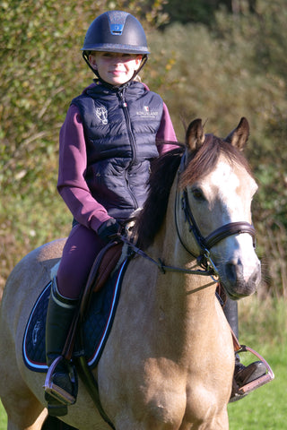 UFFA Classic Jump Saddle Pad Navy