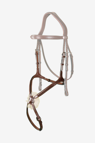 Mexikanisches Reithalfter New English Braun