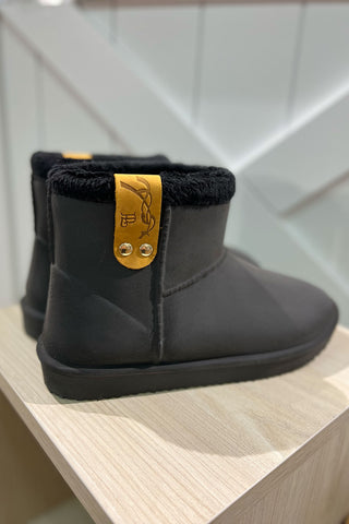 Wasserdichte Winterstiefel Schwarz