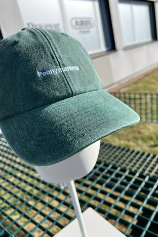 Casquette Vintage Verte Maman Poney
