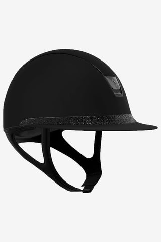 2.0 Shadowmatt Miss Shield Frontal Band Crystal Fabric Schwarz