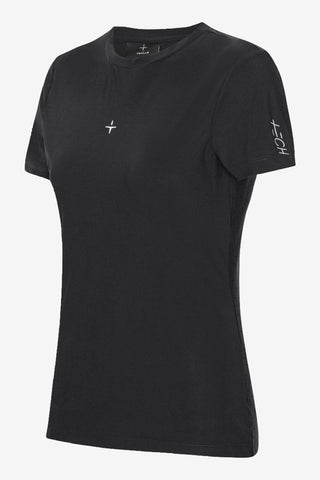 Athletic T-shirt Zwart